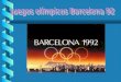 Juegos olímpicos Barcelona 92 (Dúnia y Ariadna)