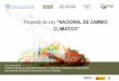 Análisis sobre Proyecto de Ley de Cambio Climático en Paraguay