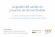 La gestión del cambio en proyecto de oficinas flexibles (Xavier Hernanz, PMI Barcelona)