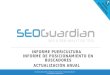 Informe SEOGuardian Posicionamiento SEO - Puericultura