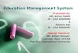 Eduaction Managment System Presentation