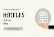 #EstudioMKE - Hoteles en Lima