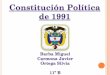 CONSTITUCIÓN DE 1991
