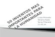 50 inventos de la humanidad