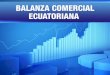 EC483: Balanza comercial ecuatoriana