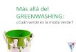 Más allá de Greenwashing
