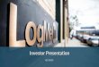 Logm investor presentation q3 2015