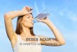 Beber agua: Habitos saludables