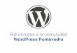 Presentación WordPress Pontevedra