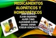 Medicamentos Homeopaticos y Alopaticos