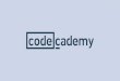 Codecademy Live QA Presentation