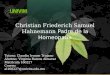 Christian Friederich Samuel Hahnemann Actividad 2.2 Vicky