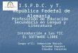 SOFTWARE LIBRE-MARCELO BRANCO-INTRODUCCIÓN A LAS T.I.C