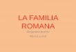 Familia, educación y matrimonio en Roma