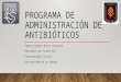 Antibiotic stewardship program