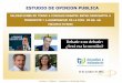 Encuesta express: "valoraciones en torno a posibles debates e/candidatos a presidente y a gobernador bonaerense"