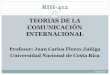 Teorias de la comunicacion internacional