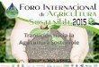 13. Transición hacia la Agricultura Sostenible