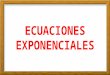 Ecuaciones exponenciales   3º