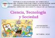 Ciencia y tecnologia y sociedad Joselin martinez
