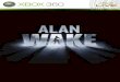 Alan Wake Manual XBOX 360 Español