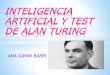 Inteligencia artificial y test de alan turing 1