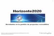 Novedades de gestión del H2020