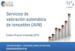 Servicios de valoración automática de inmuebles (AVM)