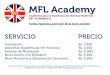 MFL Academy - Tarifas Actualizadas Enero 2016
