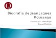 Biografía de jean jaques rousseau