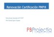 Renovación certificación PMP®