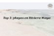 Top 3: playas en Riviera Maya