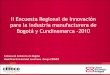 II Encuesta Regional de Innovación para la industria manufacturera 