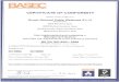 BASEC CS1/PCR-158 ISO 9001