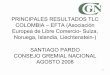 PRINCIPALES RESULTADOS TLC COLOMBIA œ EFTA (Asociación 