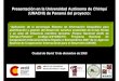 Presentación en la Universidad Autónoma de Chiriquí (UNACHI) de 