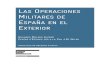 Informe “Las Operaciones Militares de España en el Exterior”