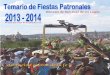 fiestas patronales 2013 - 2014