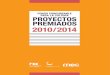 Publicación proyectos premiados 2010-2014