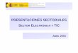 Presentaciones sectoriales 2016: Electrónica y TIC