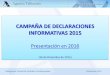 Presentación charla Sesiones Informativas diciembre 2015