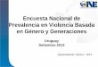 Encuesta Nacional de Prevalencia en Violencia Basada en Género 