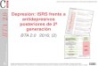 Depresión: ISRS frente a antidepresivos posteriores de 2ª generación