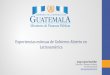 Experiencias exitosas de Gobierno Abierto en Latinoamérica