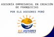 Asesoría en creación e implementación de Franquicias por ELG ASESORES PERÚ