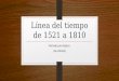 Línea del tiempo de 1521 a 1810)a (1)