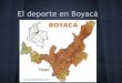 Deporte en Boyacá