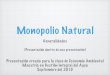 Monopolio Natural (breve introducción)