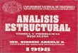 Análisis estructural; teoría y problemas resueltos   biaggio arbulu g