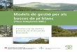 Models de gestió per als boscos de pi blanc